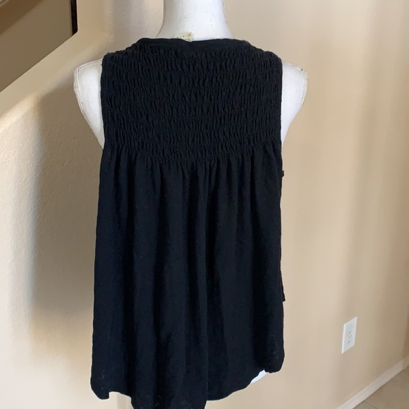 We the free black tank top - Picture 4 of 6